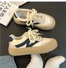 Versatile casual sports board shoes women's 2024 new spring and autumn Internet celebrities increase height Versatile breathable thick-soled bread wh