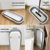 Foldable Bucket Wash Mop: Portable, Flat Design for Car & Home Use