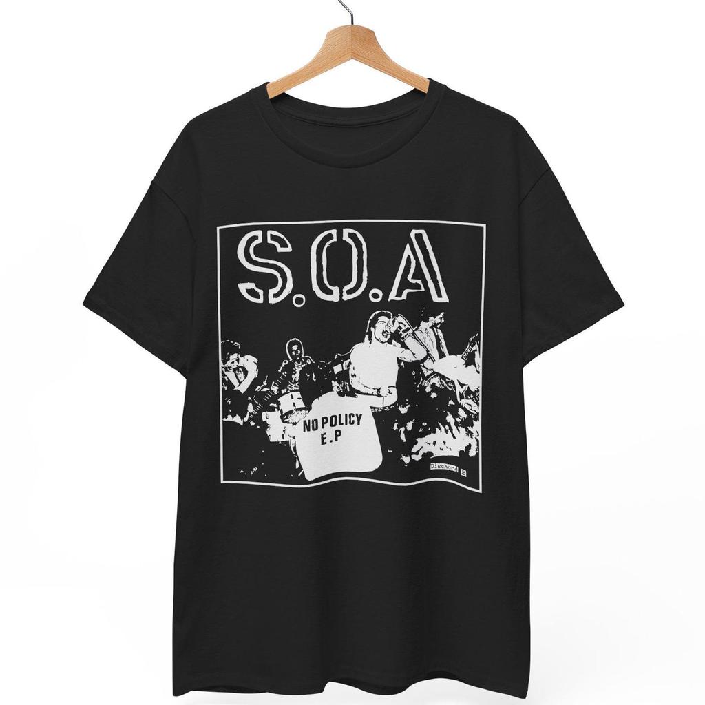 S.O.A. Washington D.C. Hardcore Punk T-Shirt: State of Alert Vintage Band Tee