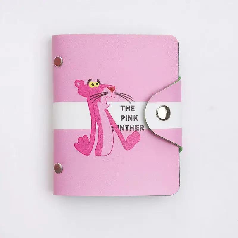 New PU Leather Function 20 Bits Card Case Business Card Holder Men Women Credit Passport Card Bag Fashion Cartoon Art Pattern