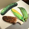 Realistic Details Vegetable Stuffed Toy Soft Plush Veggie Plush Doll  Birthday Gifts