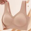 Plus Size Bra Summer Seamless Vest Flattering for Large Busts Push-up Style Thin and Sporty Plus Size Women's Bra