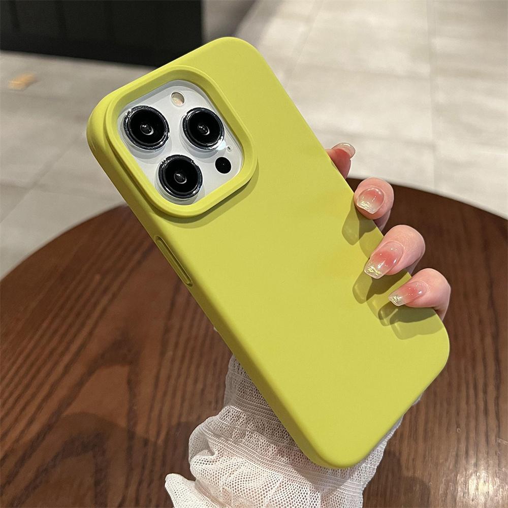 Genuine Liquid Silicone Camera Control Button Case for iPhone 16 15 14 Pro Max 13 12 Mini 11 Shockproof Soft Back Cover