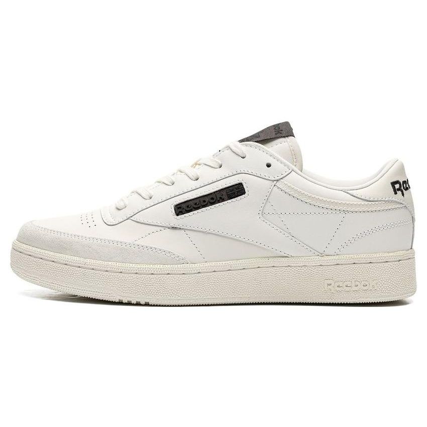 

Reebok Club C White Unisex Sneakers Light-Grey Black RMIA011C99LEA001-0101 42.5