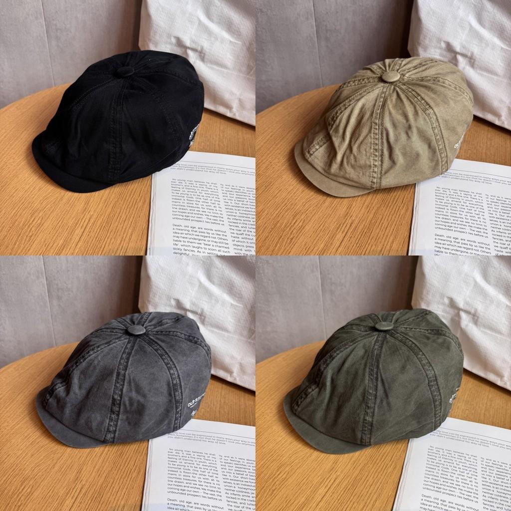 Color Solid Retro Minimalist Style Cotton Baseball Cap Sunshade Women Teens