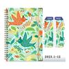 Agenda A5 2023 Planner Quaderno a Spirale Programma Diario Cancelleria Blocchi Appunti Kawaii Album da Disegno Accessori Scolastici Diario di Bilancio