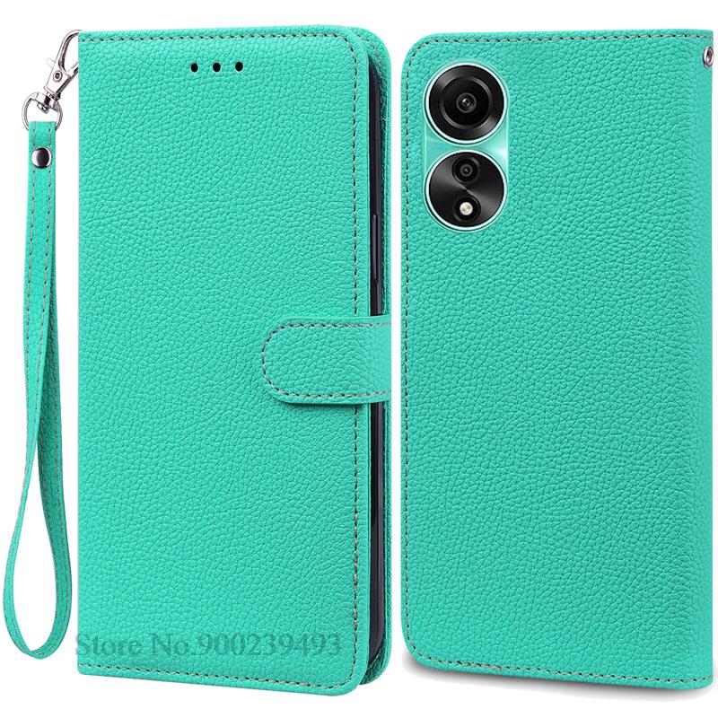 For OPPO A78 4G Case Leather Flip Wallet Case For OPPO A78 CPH2565 Phone Case For OPPO A78 5G CPH2483 CPH2495 Cover Fundas