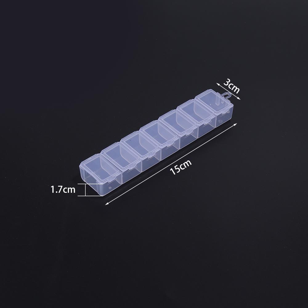 

Louleur Plastic Transparent Jewelry Box Organizer Plastic Storage Case Beads Bracelet Jewelry Boxes Packaging Wholesale