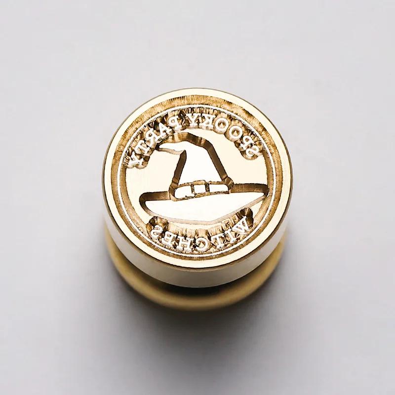 Seal Wax Seal Stamps Head Stamp Retro Metal Plant Seal Floral Plants Scrapbooking Stamps Craft Diy Wedding Decorative Invitation