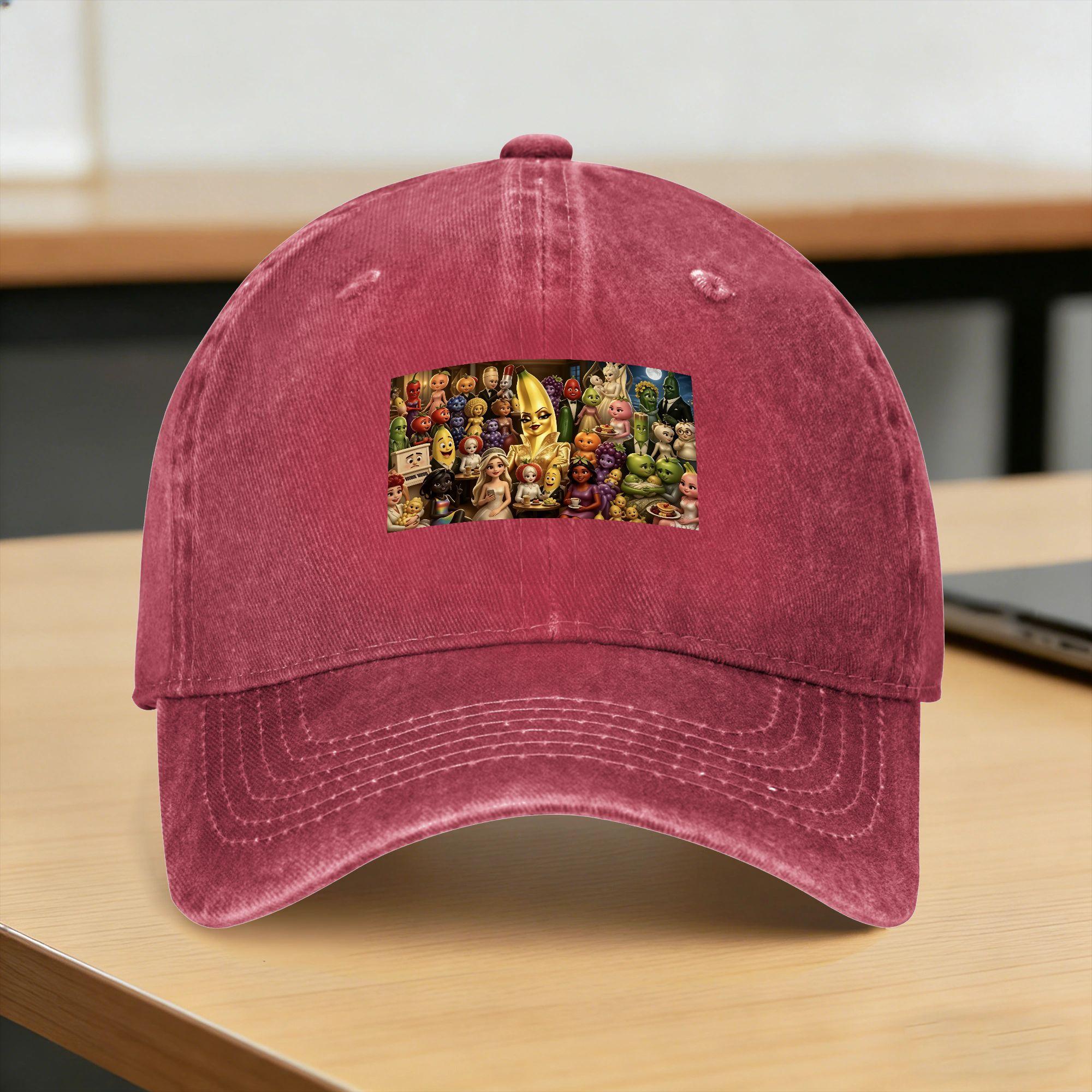 Banana Proud Name Retro American Flag th Sun Baseball Cap Design Trucker Hat Summer Street Style Camping High Quality Caps One Size