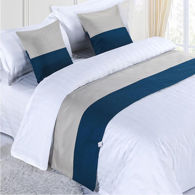 Modern Bed Runner Bedding Scarf Towel Protection Throw Bedding For Bedroom Hotel Wedding Room Decor Bed Runner