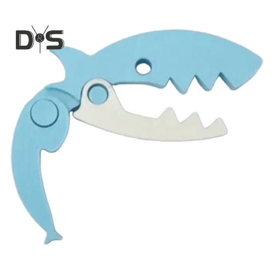 

Зажим Shark Seal Clamp Портативный зажим для пакетов Уплотнитель влагостойкий кухонный инструмент для хранения закусок Косметика Путешествия 1pc