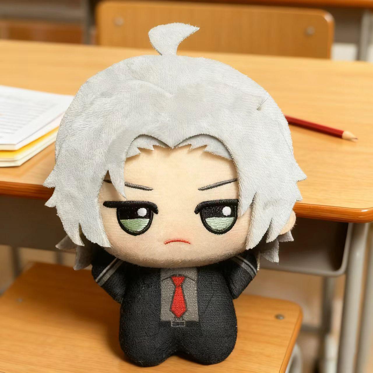 Katekyo Hitman Reborn! Tsunayoshi Sawada Nunu Peluche Anime Poupée Coton Jouet en Peluche Doux Porte-clés Objet de Collection Cadeau d'Anniversaire 10cm