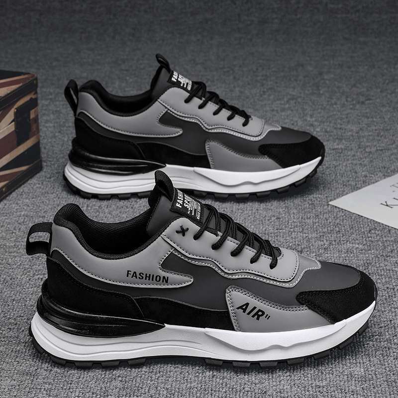 Men's shoes summer 2025 new sports and leisure shoes men's trend versatile board shoes Forrest Gump running dad shoes men's