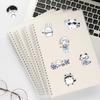 55 Japanese-Style Blue & White Animal Stickers - Waterproof & Decorative for Cups, Notebooks, Planners