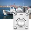 316 Stainless Steel Marine Flush Lift Buckle Ring 48x38mm Silver Flush Ring Pull Handles Square Square Floor Pull Handle