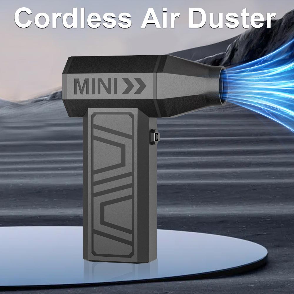 Turbo Fan Car Accessories Multifunctional Electric Air Duster Blowing Snow For Computer Keyboard Cleaning Jet Blower Tool