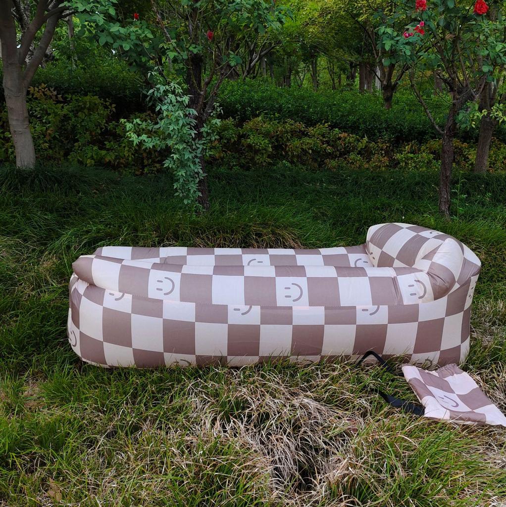 Inflatable Outdoor Lazy Sofa Bed - Portable & Foldable Pillow-Style Sleeping Bag