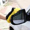 1 Stück Autowaschhandschuhe Wasserdichte Mikrofaser-Chenille-Handschuhe Auto-Reinigungshandschuh Detailbürste Autopflege Beidseitiger Handschuh