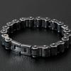 Retro Stainless Steel Motorcycle Chain Men Bracelet 13MM Wide Rock And Roll Men's Bracelets On Hand Male Jewelry Mannen Armband