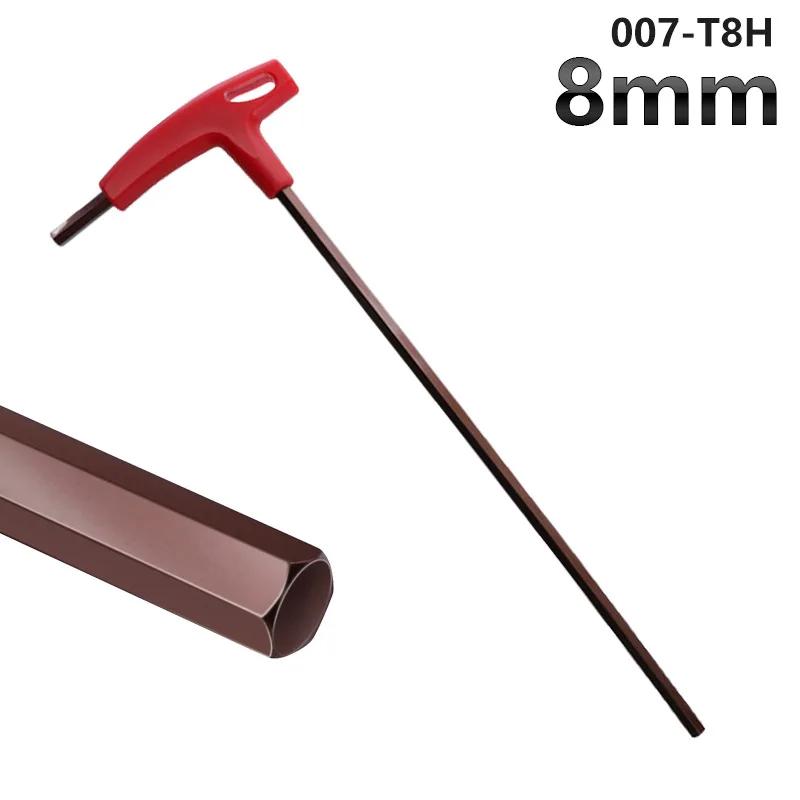 

Набор шестигранных ключей удлиненного типа 3/4/5/6/8 мм, набор шестигранных ключей, ручной инструмент, набор шестигранных ключей с Т-образной ручкой, плоский гаечный ключ, инструменты для ремонта, ключи для ремонта автомобиля Brown