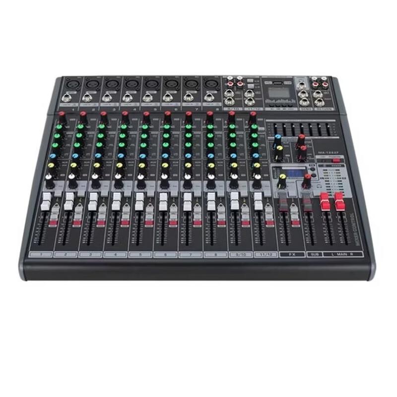 Jiyin MA122FMA Professional Digital Effects Audio Mixer (CN version)