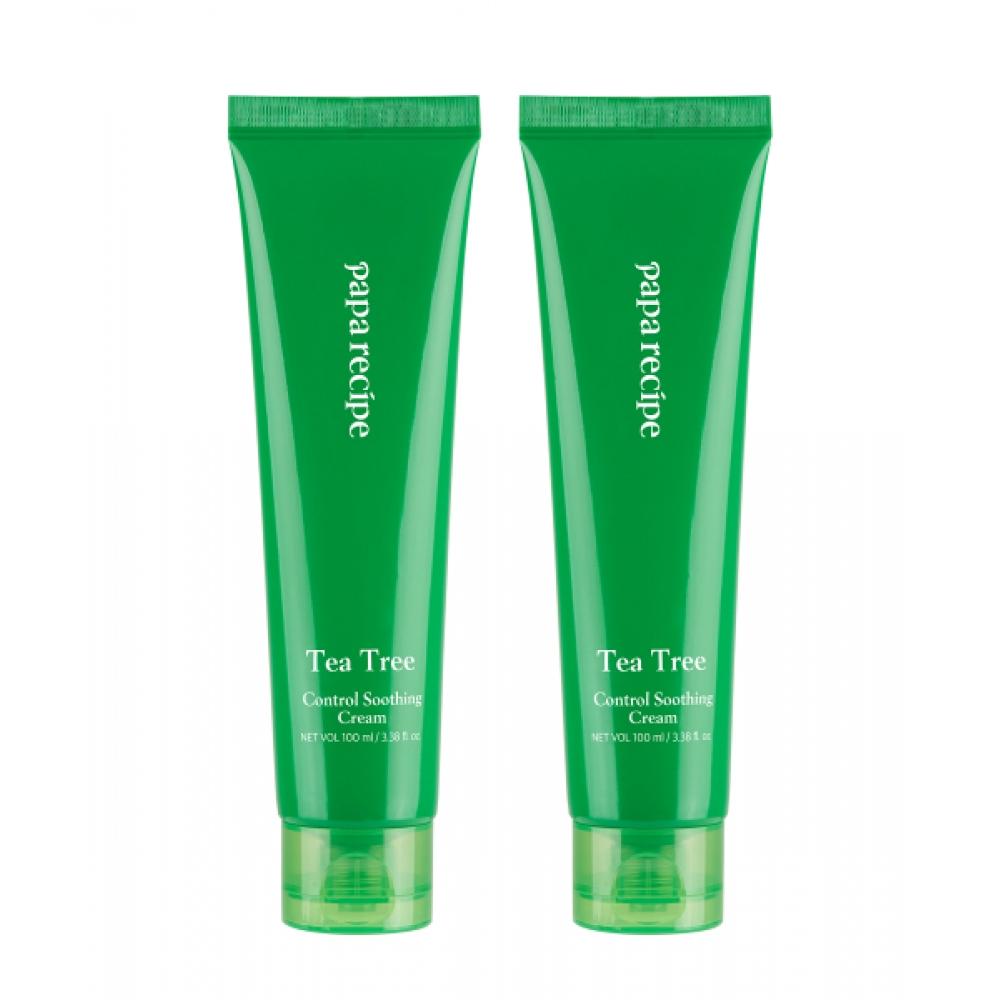 Paparecipe [duo] Tea Tree Control Soothing Cream 100ml FREE