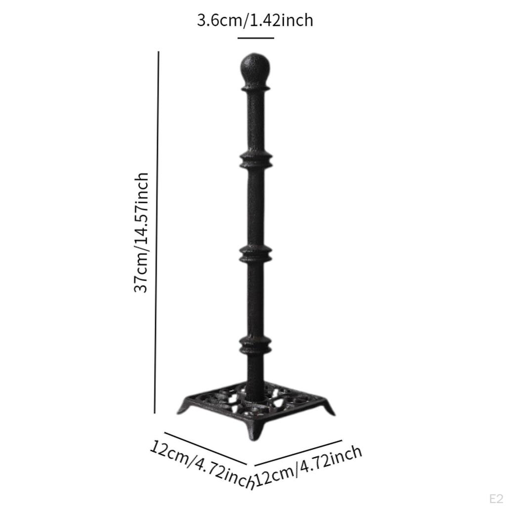 Suporte para papel toalha, suporte para rolo de papel, decoração para casa, dispensador de bancada com estável