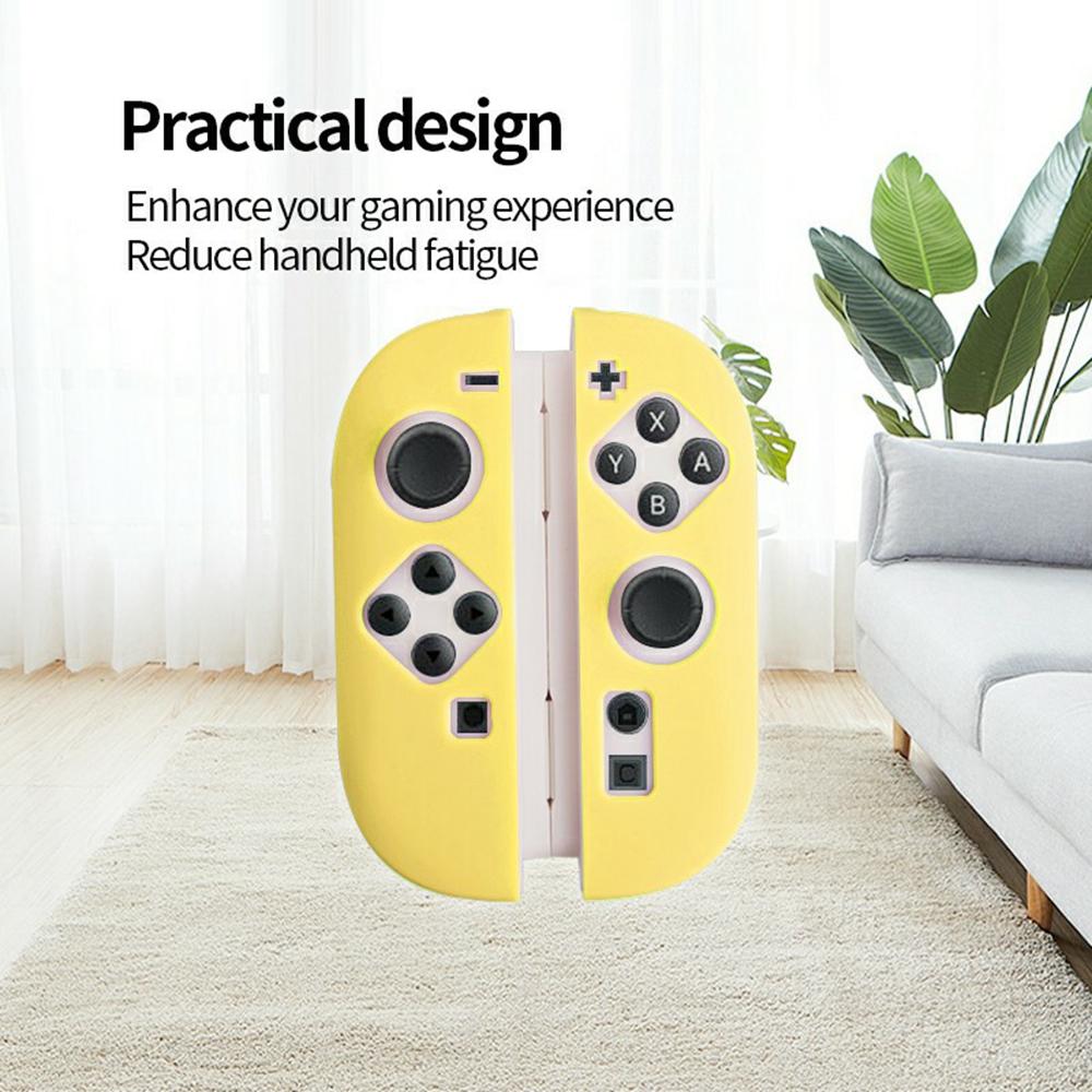 For Nintendo Switch 2 Controller Silicone Case Separate Design Shockproof Anti Drop Protective Cover