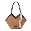 Large-capacity bag women's autumn and winter versatile 2025 new simple texture shoulder bag casual work commuter tote bag