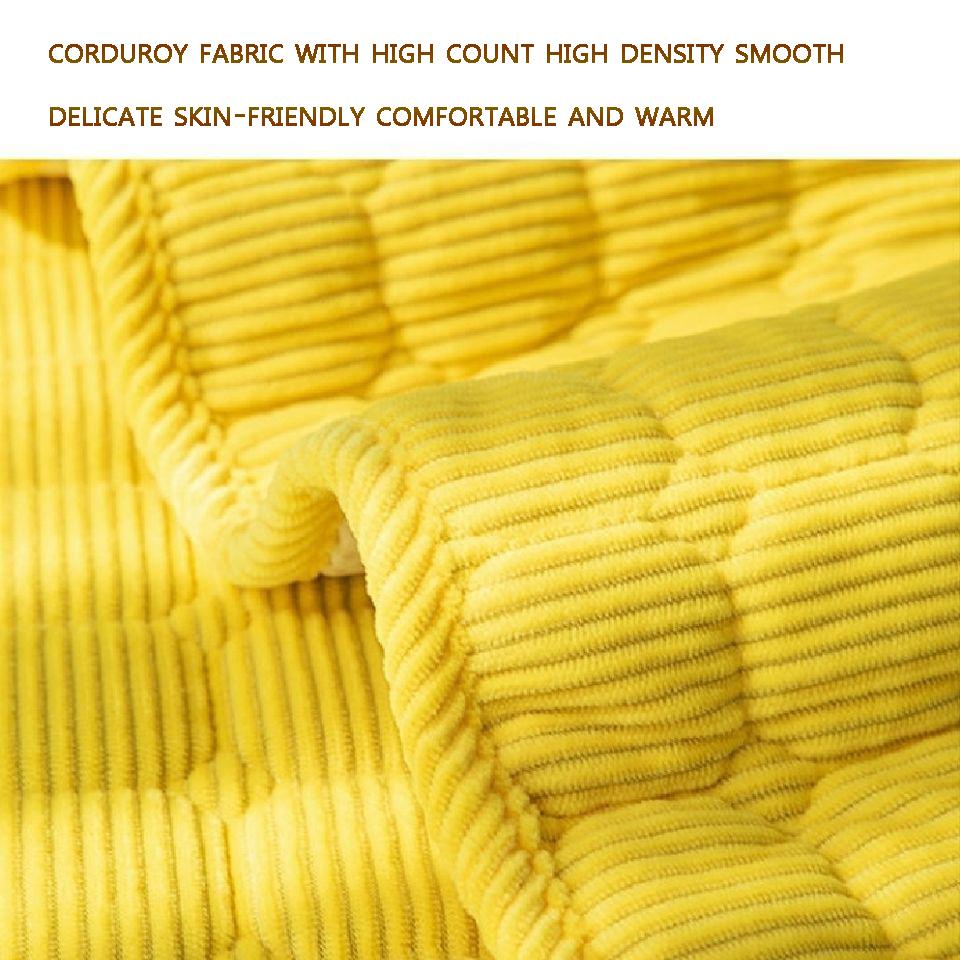 Plush Sofa Cushion Autumn and Winter Thickening Non-Slip Sofa Cover Living Room Solid Color Sofa Back Cover Armrest Towel