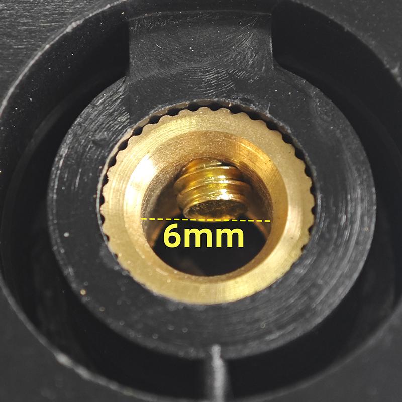 1 pièce Bouton d'effet pour pédale à tige 6 mm Accessoires DIY Dessus chromé Bouton d'amplificateur de guitare vintage Bouton avec indication flèche