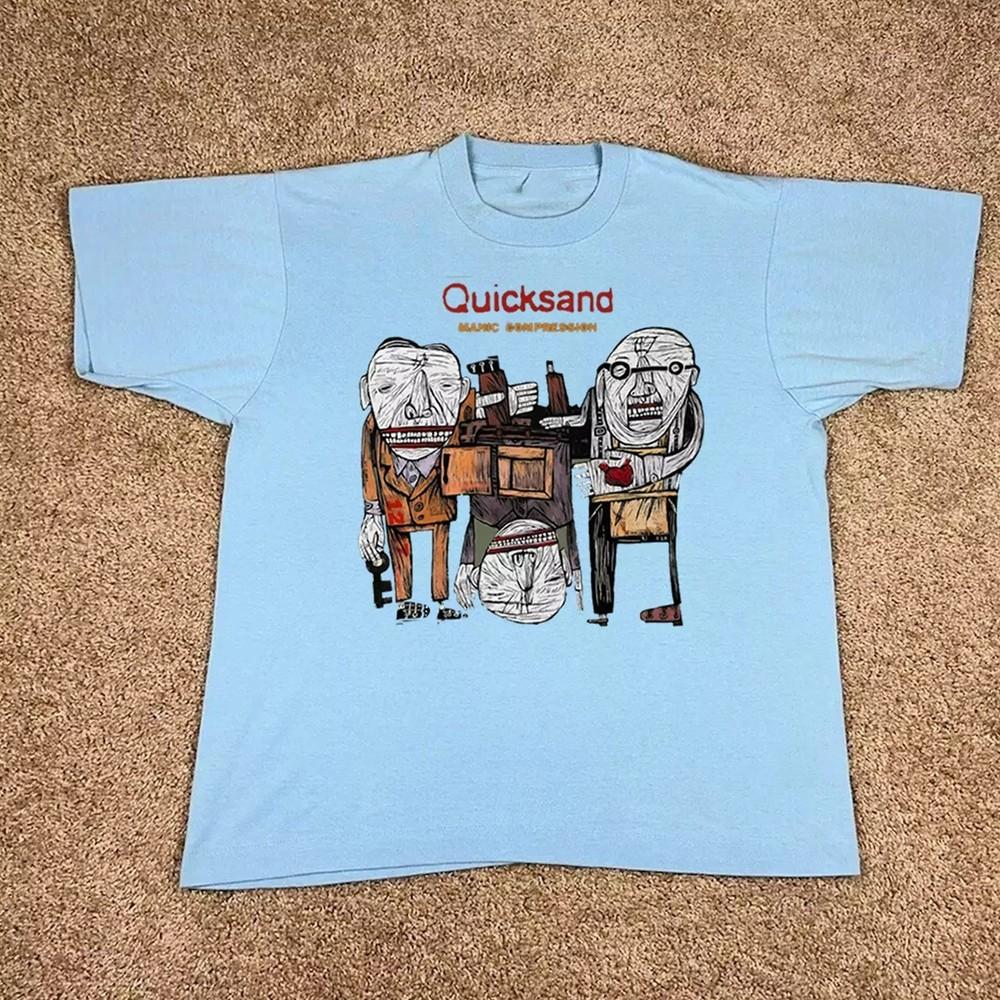 

Quicksand Manic Compression Short Sleeve T Shirt Full Size S5XL Unisex T-Shirt XL