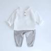 Spring Baby Boy Clothes Toddler Soft Cotton Long Sleeve T-shirt  + Pants 2Pcs Kids Outfits