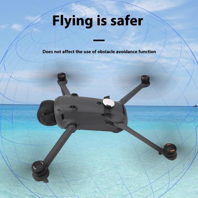 Drones AntiLoss Protections GPSs Trackers Bracket Friendly Plastic Tail Wing Mount for 4 Secure Attachment