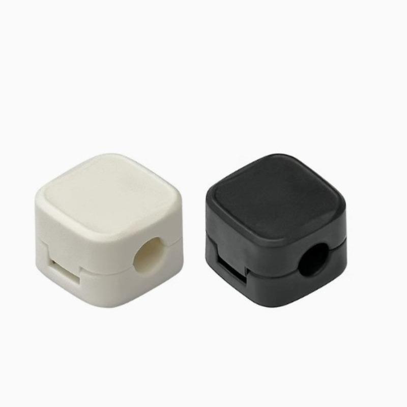 

Magnetic Cable Organizer Desktop Wall-mounted Mobile Phone Data Cable Charging Cable Storage and Fixation Device, Plug Hook 1pc білий