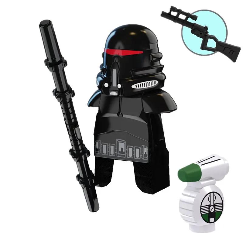 MOC Militärsoldaten Mini Anime Action-Figuren Waffen Roboter Mecha Bausteine Ziegel DIY Spielzeug für Kinder Geschenk