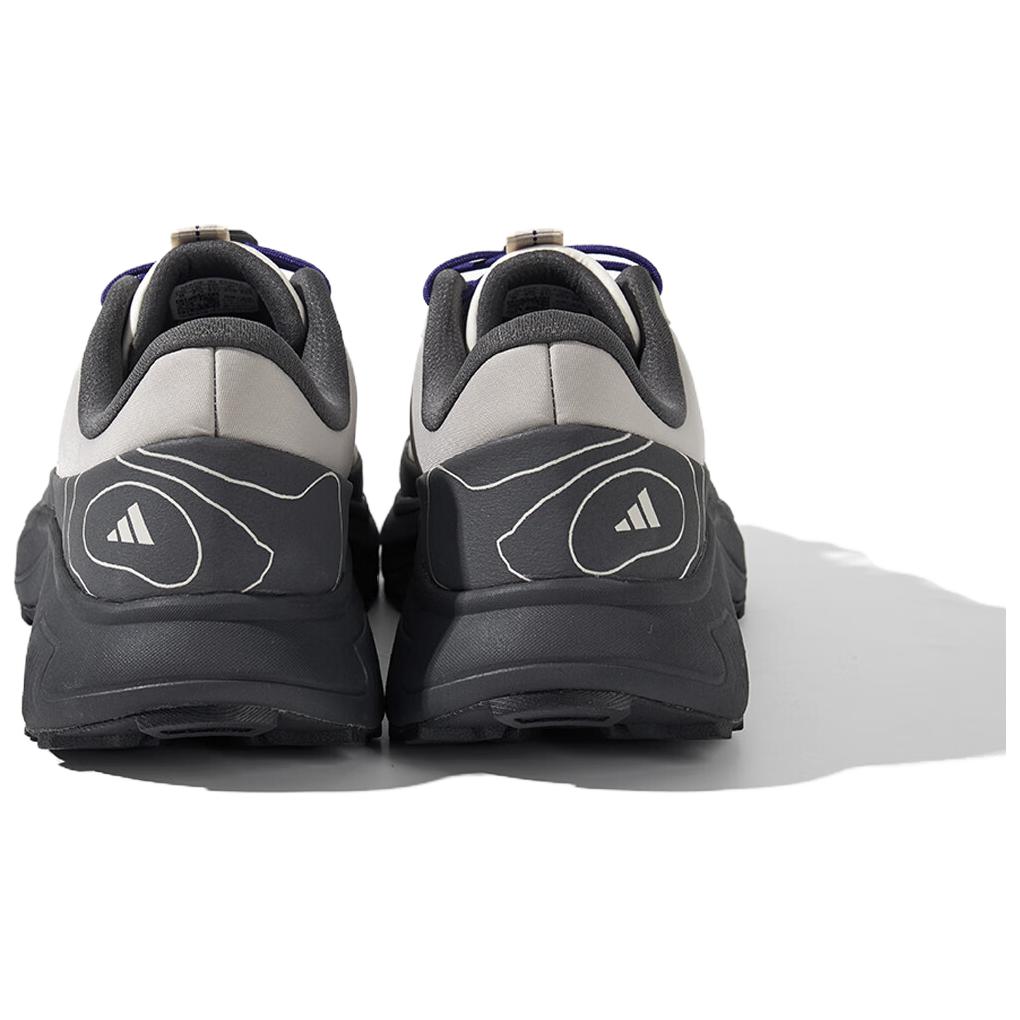 New Adidas ROAM WANDER Shock Absorbers Slip Resistant Abrasion Resistant Lightweight Low Top Hiking Shoes Unisex Gray Black JR7649