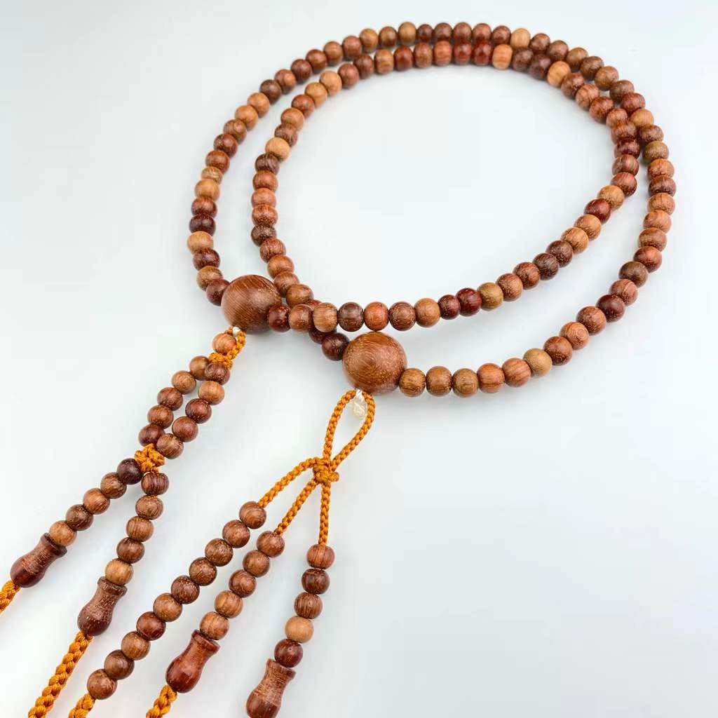 Myorenka Buddhist Prayer International Soka Gakkai Prayer 0 Karin Beads Prayer Bead Bag Natural Wood Brahma Authentic Wooden Prayer Suitable for