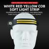LED Headlight Sensor With Built-in Battery Head Flashlight USB Charging Work Light Super Bright Headband