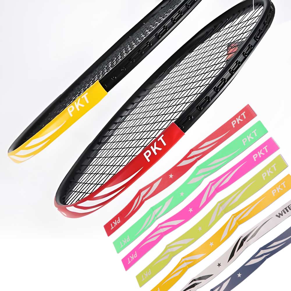 Scratch Prevent Badminton Racket Head Edge Protector Racquet Protective Sticker Tennis Racket