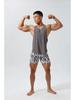 Men's Quick-Dry Stretch Racerback Tank Top - Sleeveless, Loose Fit for Sports & Casual Wear