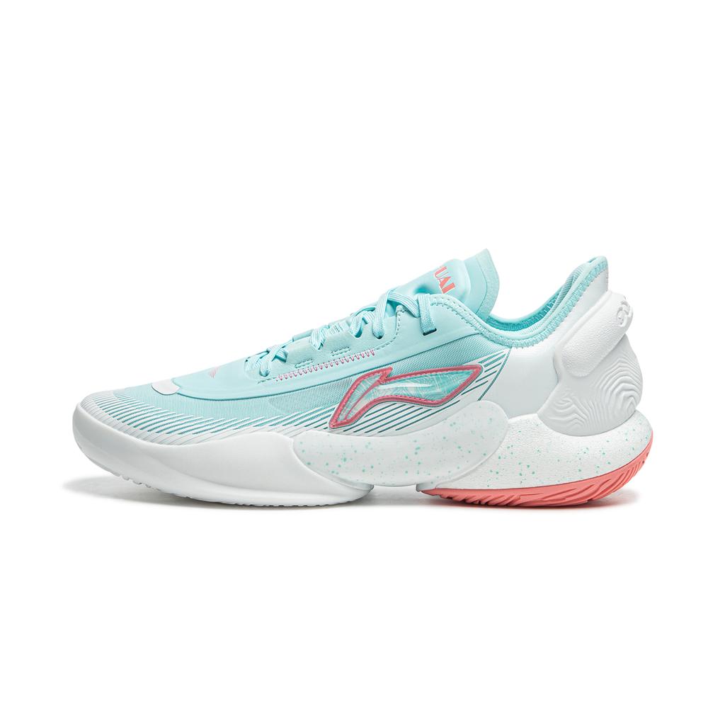 Li-Ning Yushuai 18 V2 Miami Beach Men Sneakers Blue Light-Sky-Blue White ABAU025-6