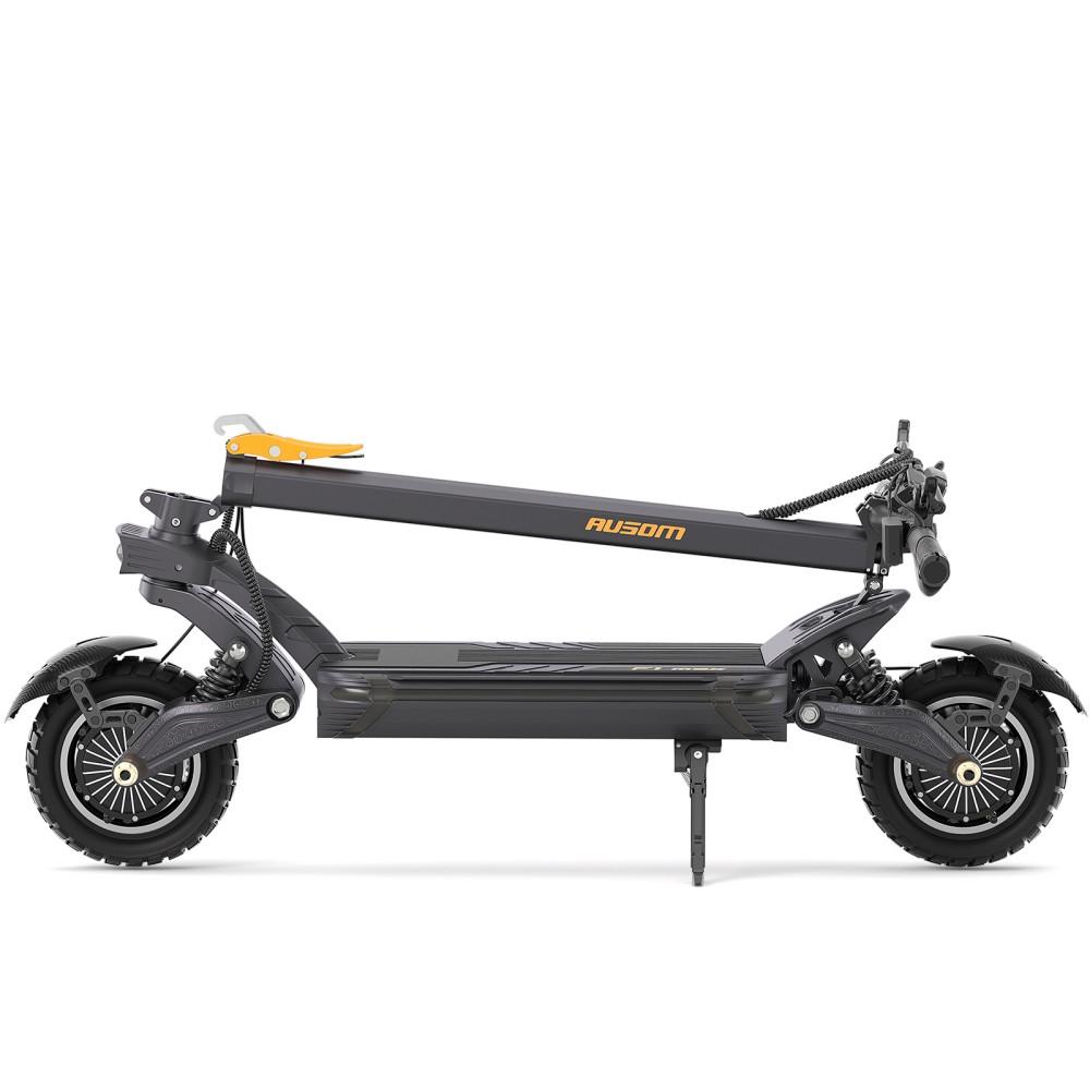 Ausom F1 Max Elektroroller, 60V Doppelmotor 1400W×2, 20 km/h Höchstgeschwindigkeit, 100 km Maximale Reichweite, Hydraulische Scheibenbremsen, 150 kg Tragfähigkeit