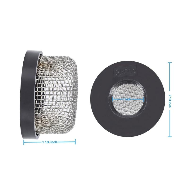 Stainless Steel Meshes Filter 3/4inch 14 Female Thread Meshes Aerators Screen Strainer for Livewells Pumps Home Decorations