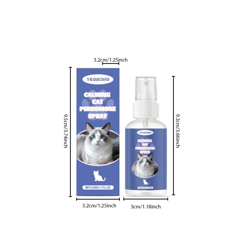 Cat Calming Spray Pheromone Anxiety Relief Anti-Scratch Anti- Spray Cat Behavior Training Grooming Care For Home