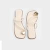 Mode 2025 Neue Sandalen Frau Luxusschuhe für Frauen Flip Flops Frau Wandersandale Pantoletten Damen Hausschuhe Hausschuhe Sommerschuhe Verkauf