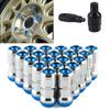20 PZ Dadi Ruota da Corsa in Alluminio - M12x1.25/M12x1.5 Dadi Tuner per Toyota Honda Nissan