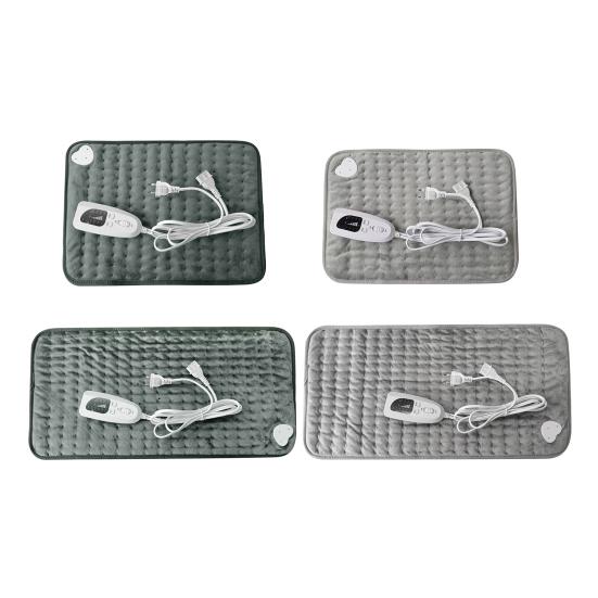 Electric Heating Pad with 6 Temperature Settings 4 Timer Modes Fast Heating Overheating Protection Auto Shut Off Heat Therapy Pad