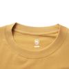 Li Ning Simple Versatile Letter Print Round Neck Pullover Breathable Short Sleeve T-Shirt Men Tops Ginger-Yellow AHSVA35-2